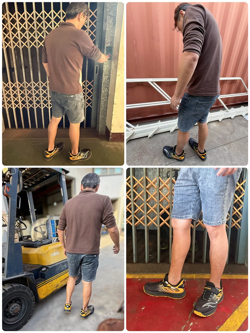 [生活]Road Easy男性工作鞋/安全鞋【MIT男段黃沙